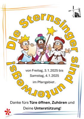 Sternsinger unterwegs